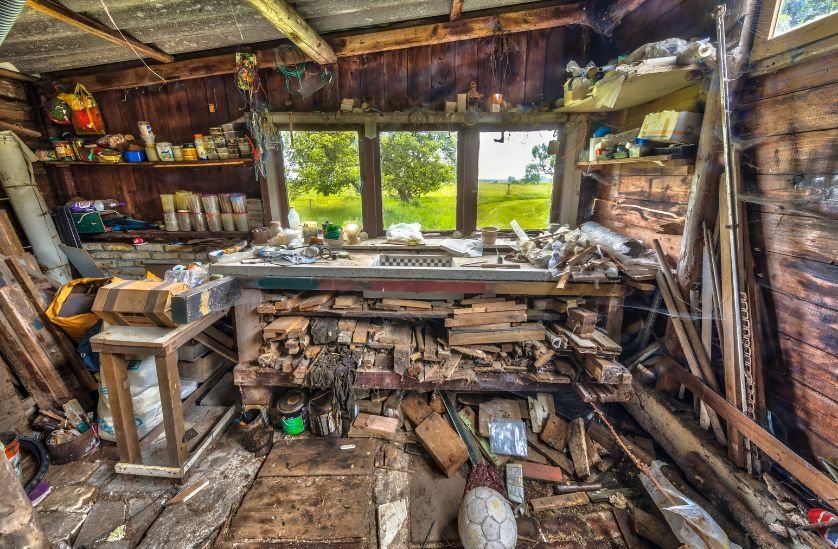 basement cleanout, basement cleaning, basement junk removal